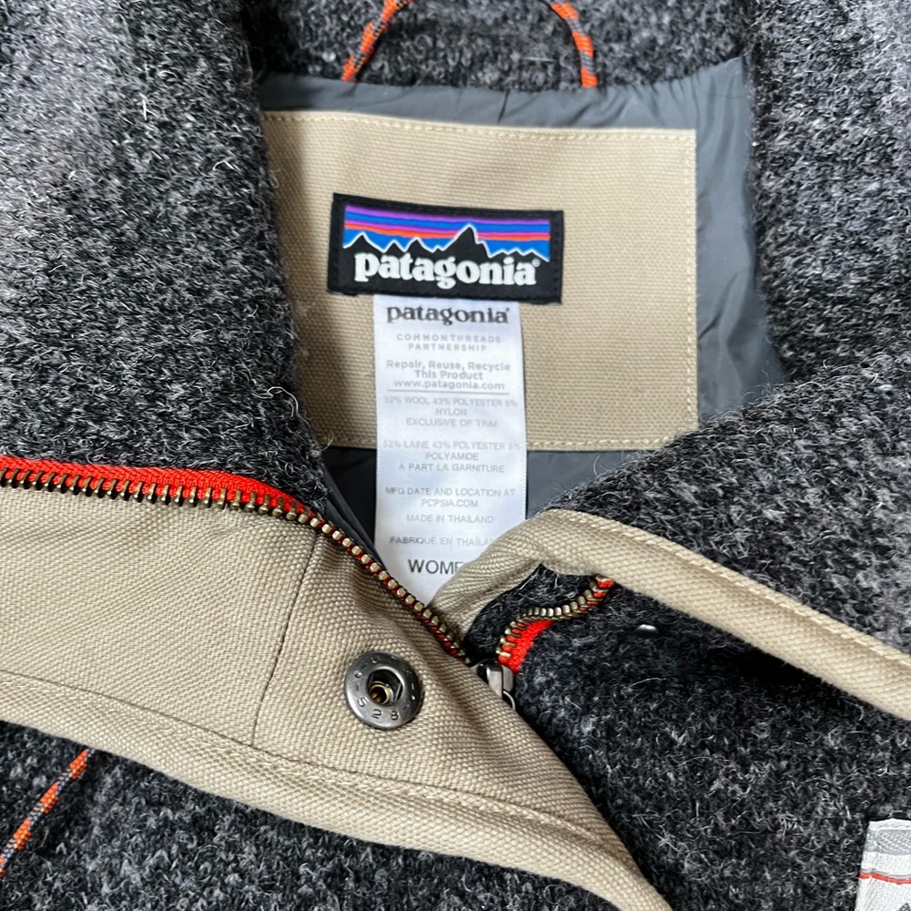Women’s Patagonia Common Threads Wool/ Canvas Par… - image 2
